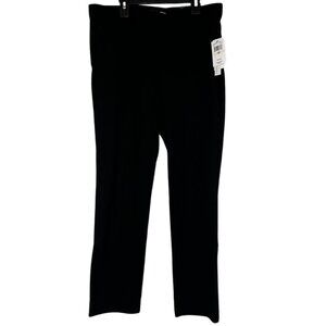NWT Amanda + Chelsea Womens Black Comfort Mid Rise Stretch Size 10